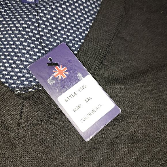 Billy London UK Black Soft Long Sleeve Ultra-soft Sweater V-Neck Size XXL - Picture 7 of 9